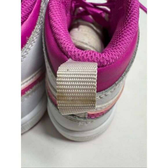 Air Jordan 1 Mid Shoes Size 12 GS Girls Nike FD8781-500 Basketball - Picture 8 of 14